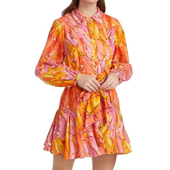 Farm Rio Ombré Bananas Minidress - Picture 2 of 9